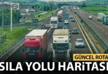 sila yolu izin yolu haritasi rota guzergah 2024