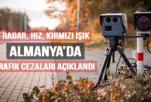 Almanya’da Radar Cezaları 2025 – Hız, Yanlış Park, Kırmızı Işıkta Geçme