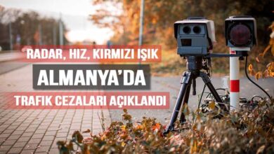 Almanya’da Radar Cezaları 2025 – Hız, Yanlış Park, Kırmızı Işıkta Geçme