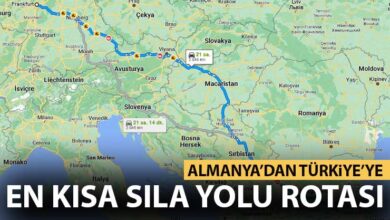 Almanya’dan Türkiye’ye Gelirken Hangi Ülkelerden Geçilir?