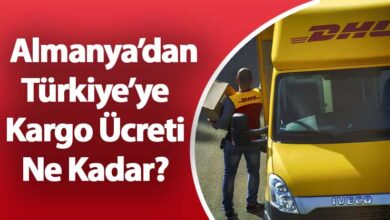 almanyadan türkiyeye kargo ücretleri fiyatlari ptt dhl 24