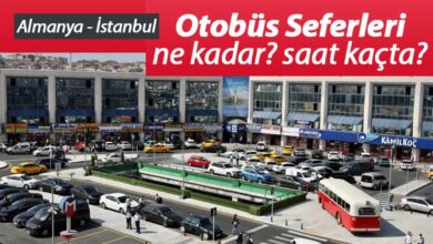 istanbul almanya otobus bileti fiyatlari seferleri kac saat suruyor