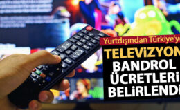 Yurt Dışından TV Getirmek 2022 Televizyon Bandrol Ücretleri