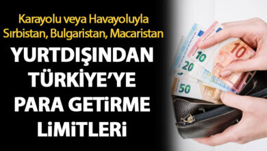Yurtdışından Türkiye'ye Ne Kadar Para Getirebilirim 2022-3 Güncel