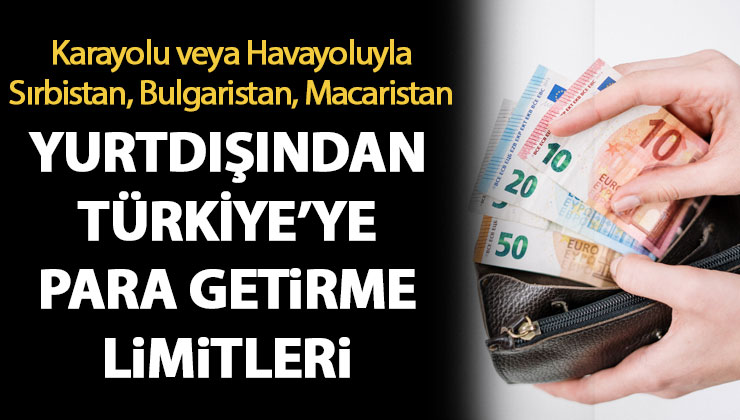 Yurtdışından Türkiye'ye Ne Kadar Para Getirebilirim 2024 Güncel