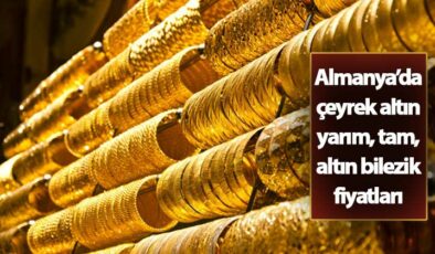 Almanya’da Gram Altın, Çeyrek, 22 Ayar Bilezik Fiyatları Kaç Euro?