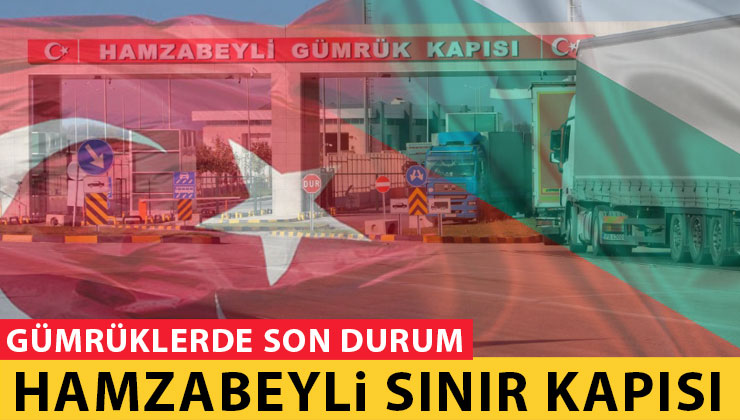 Hamzabeyli Sınır Kapısı Kameraları Canlı İzle