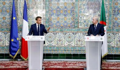 Fransa ve Cezayir arasında bildirge imzalandı