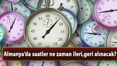 Almanya'da saatler ne zaman ileri-geri alınacak 2024