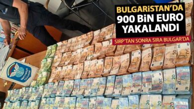 Kapitan Andreevo Sınır Kapısı'nda 900 Bin Euro Yakalandı