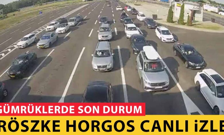 Röszke Sınır Kapısı Canlı İzle Macaristan Sırbistan Kameralar