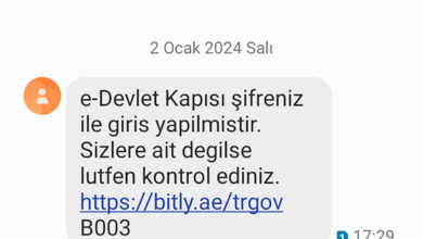 IBBMEZDAIBS şüpheli sms aldıysanız dikkat!